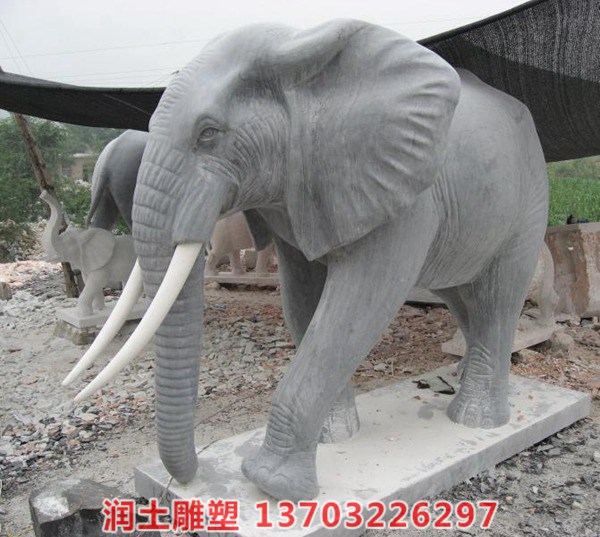 石雕大象 (6)