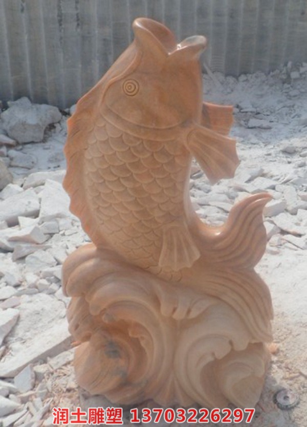 石雕荷花鲤鱼 (19)