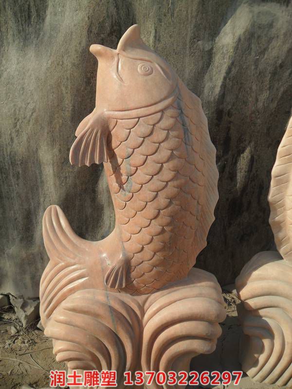 石雕荷花鲤鱼 (7)